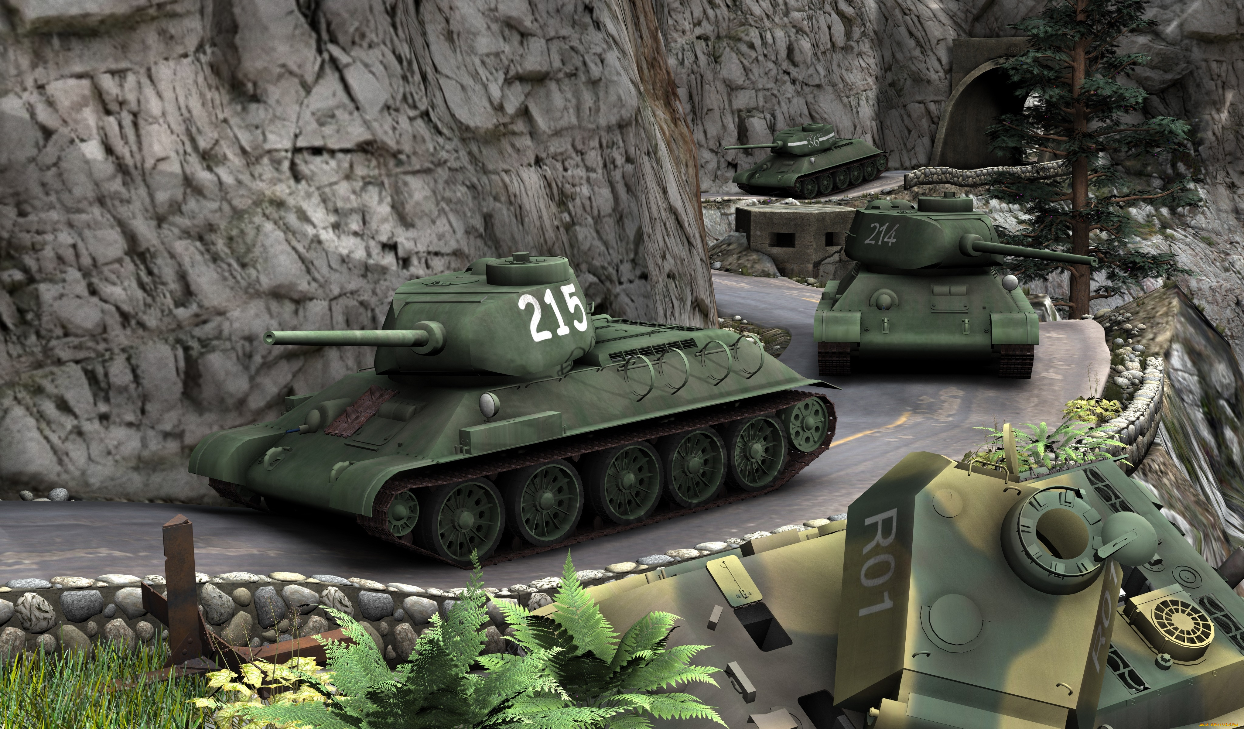 3d танк t34